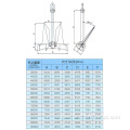 AC-14 high holding force anchor for marine